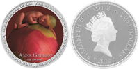 Монета за бебе " Anne Geddes" момиче